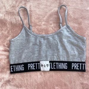 PRETTYLITTLETHING sports bra size small/medium